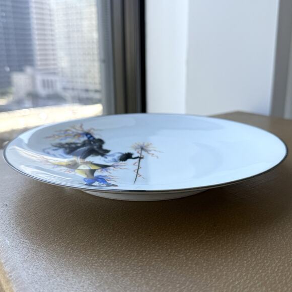 Guy Thirion Limoges France Chastagner Plate Paris Masquerade Fevrier February - Picture 3 of 5